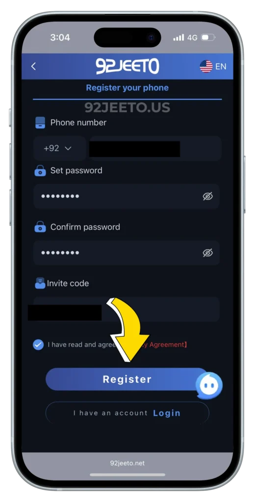 92jeeto-register-page